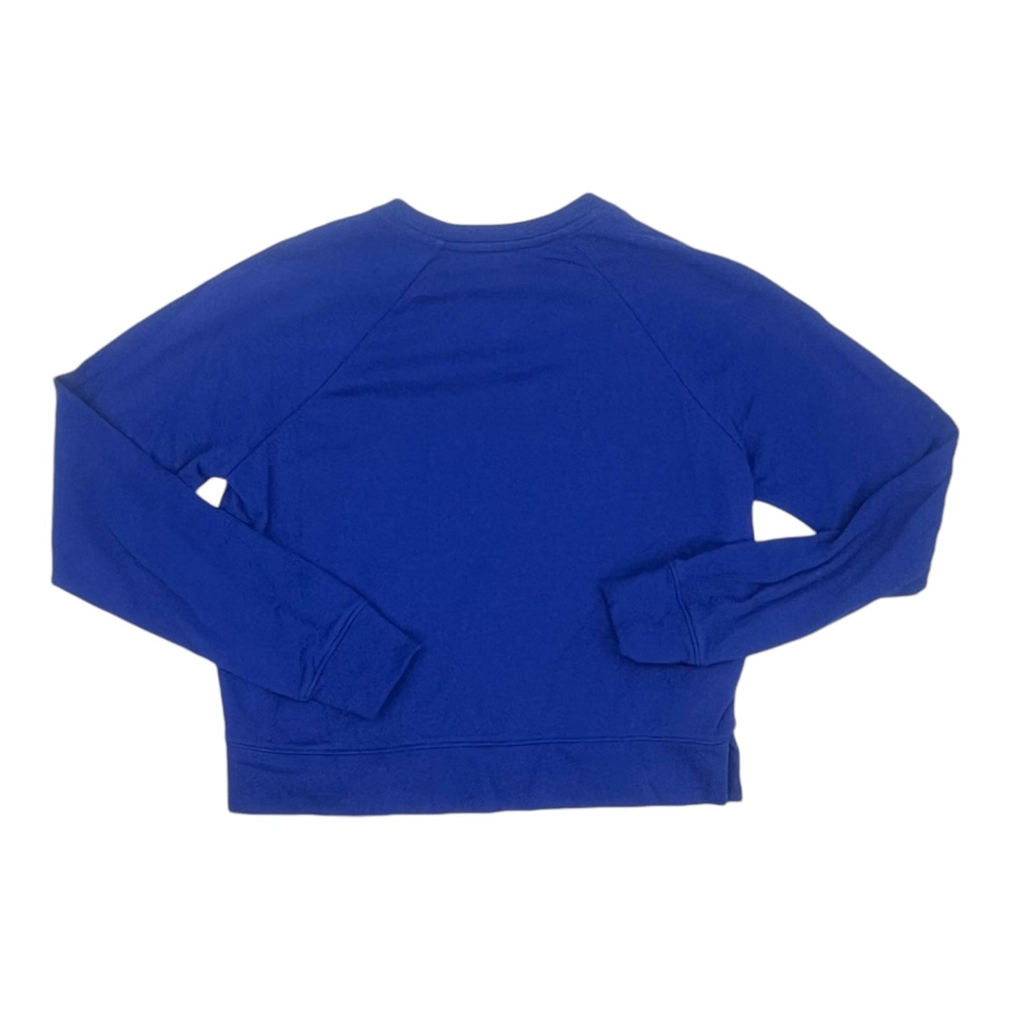 Athletic Top Ls Crewneck By Under Armour In Blue, Size:S