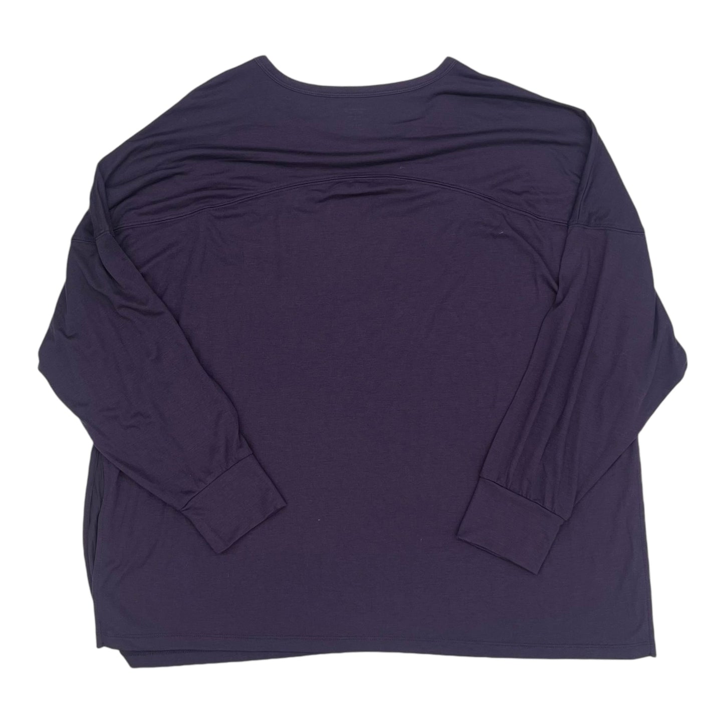 Athletic Top Ls Crewneck By Old Navy In Purple, Size:Xl