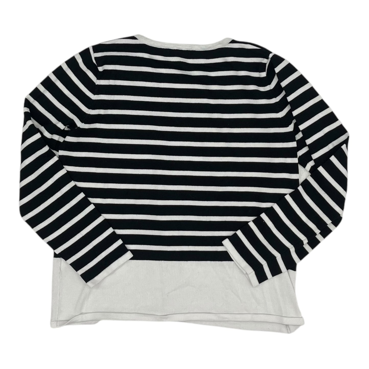 Top Ls By Cable And Gauge In Black & White, Size:L