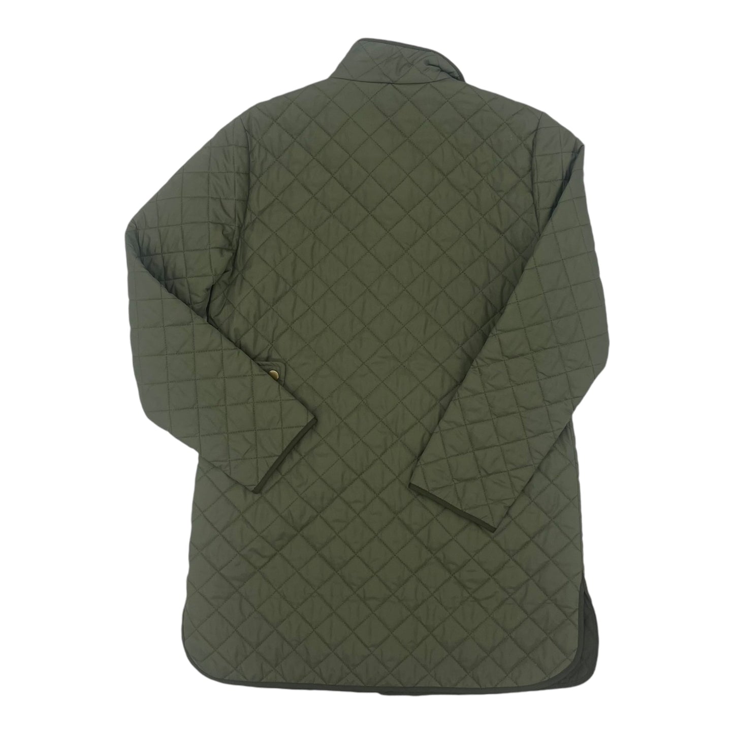 Jacket Puffer & Quilted By Lands End In Green, Size:Xs