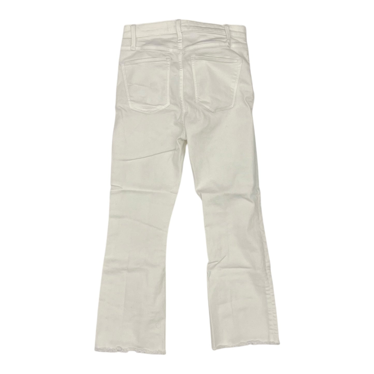 Jeans Flared By Abercrombie And Fitch In White, Size:4