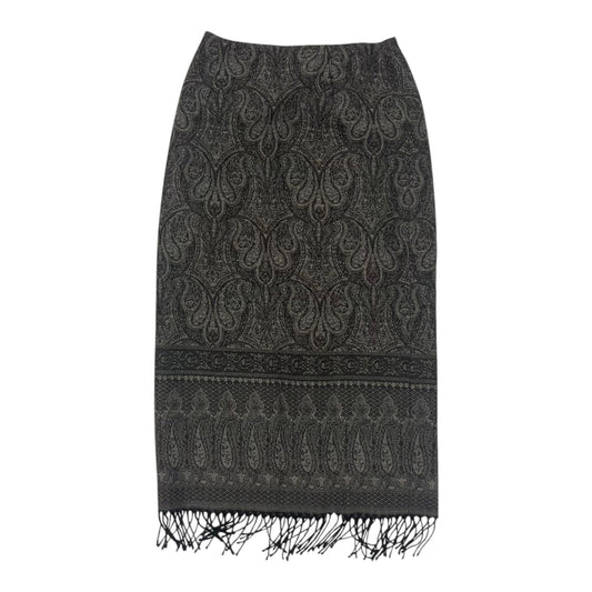 Skirt Midi By Talbots In Black, Size:2