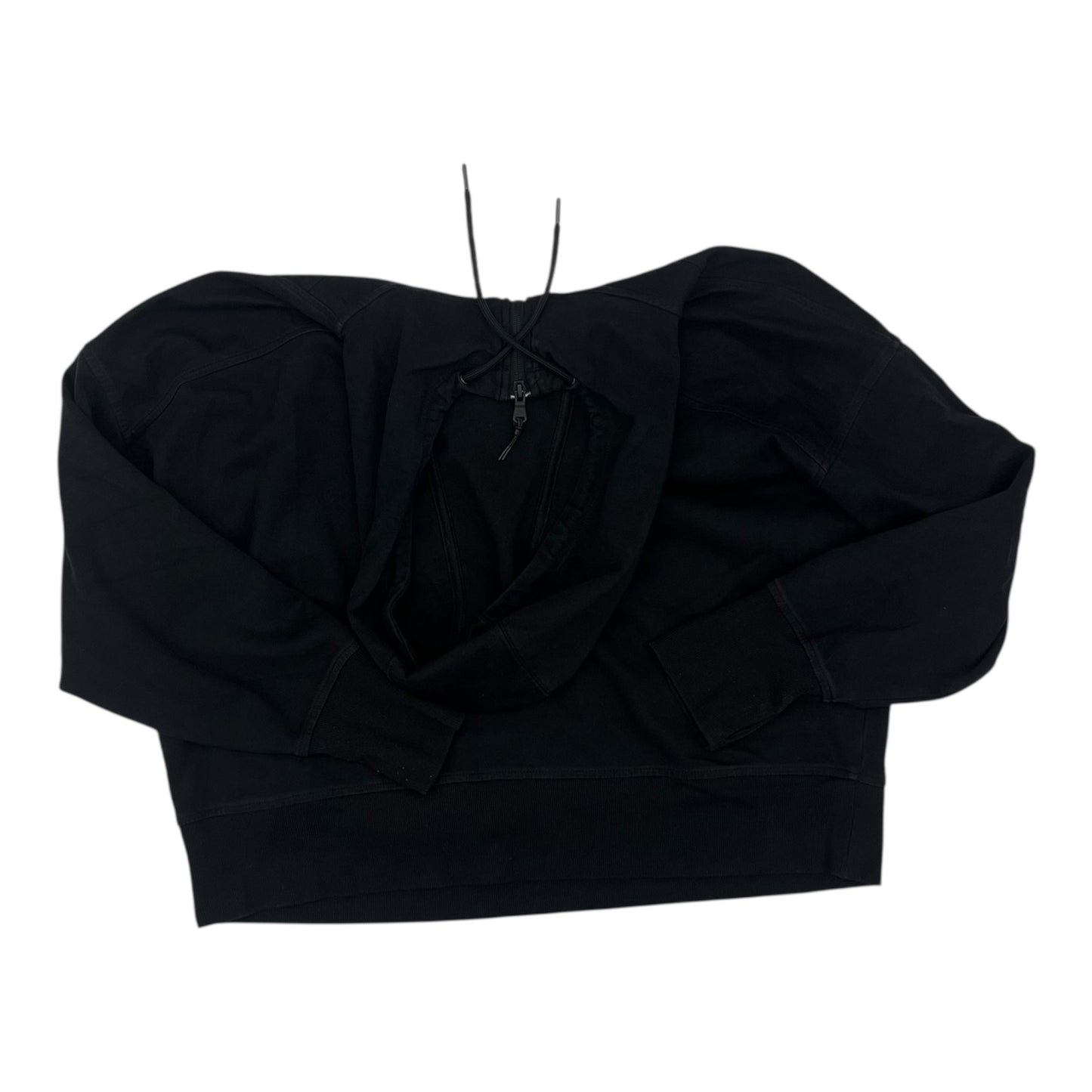 Athletic Sweatshirt Hoodie By Old Navy In Black, Size:Xxl