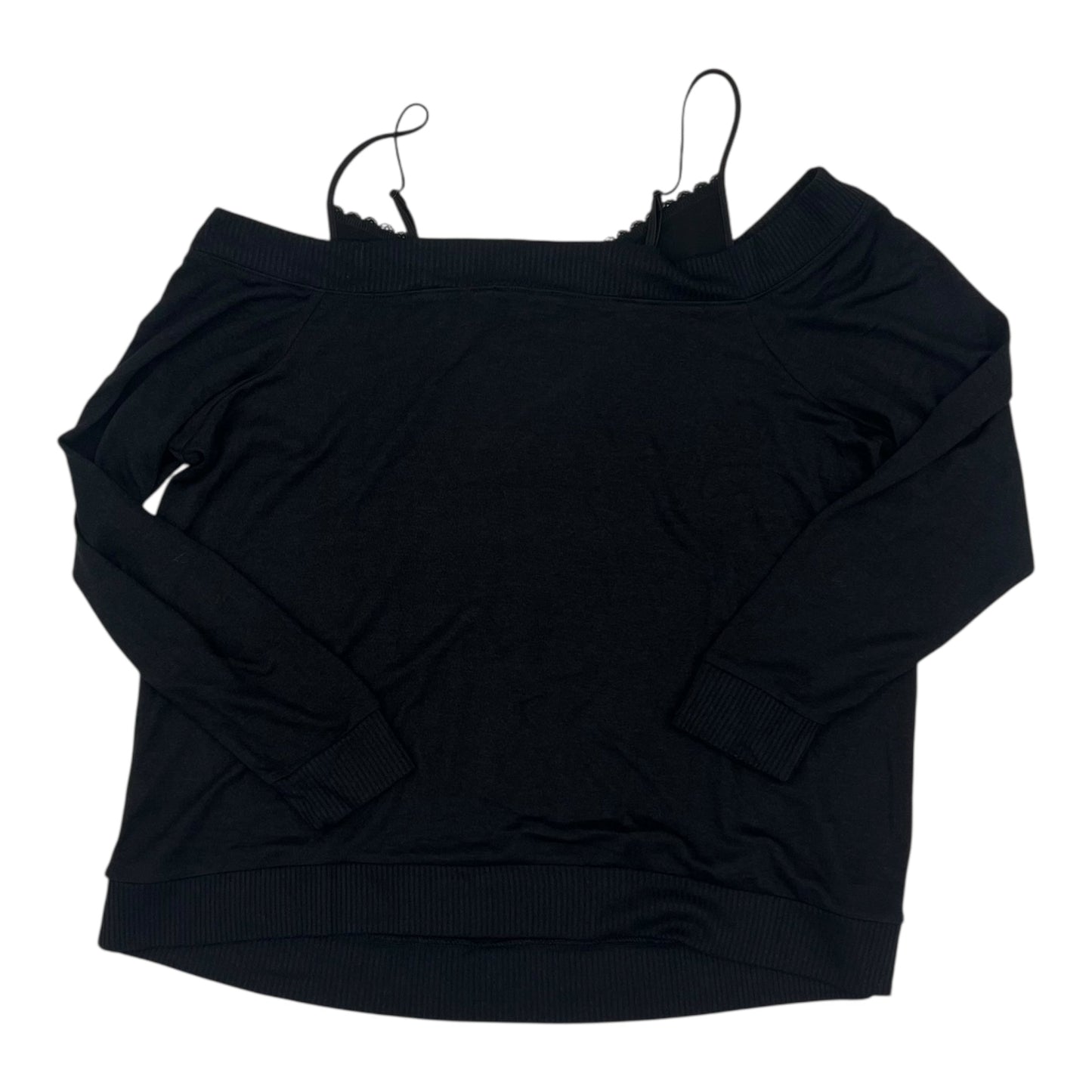 Top Ls By Lane Bryant In Black, Size:2X