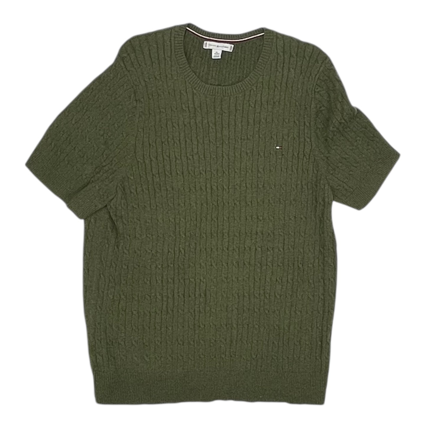Sweater Ss By Tommy Hilfiger In Green, Size:Xl