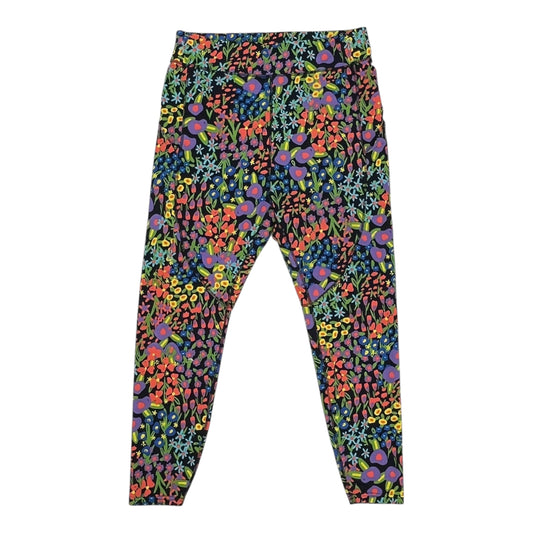 Athletic Leggings By Clothes Mentor In Floral Print, Size:2X