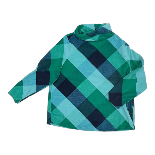 Top Ls By Talbots In Blue & Green, Size:3X