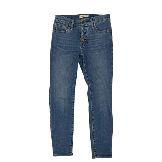 Jeans Skinny By Madewell In Blue Denim, Size:2