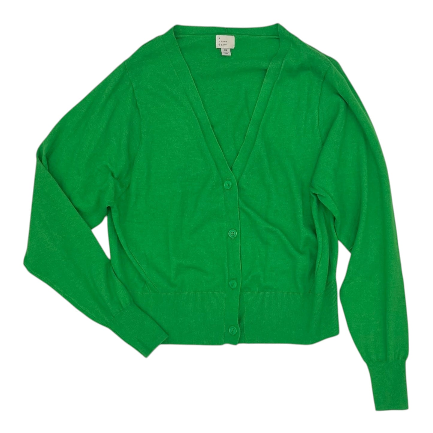 Cardigan By A New Day In Green, Size:Xs
