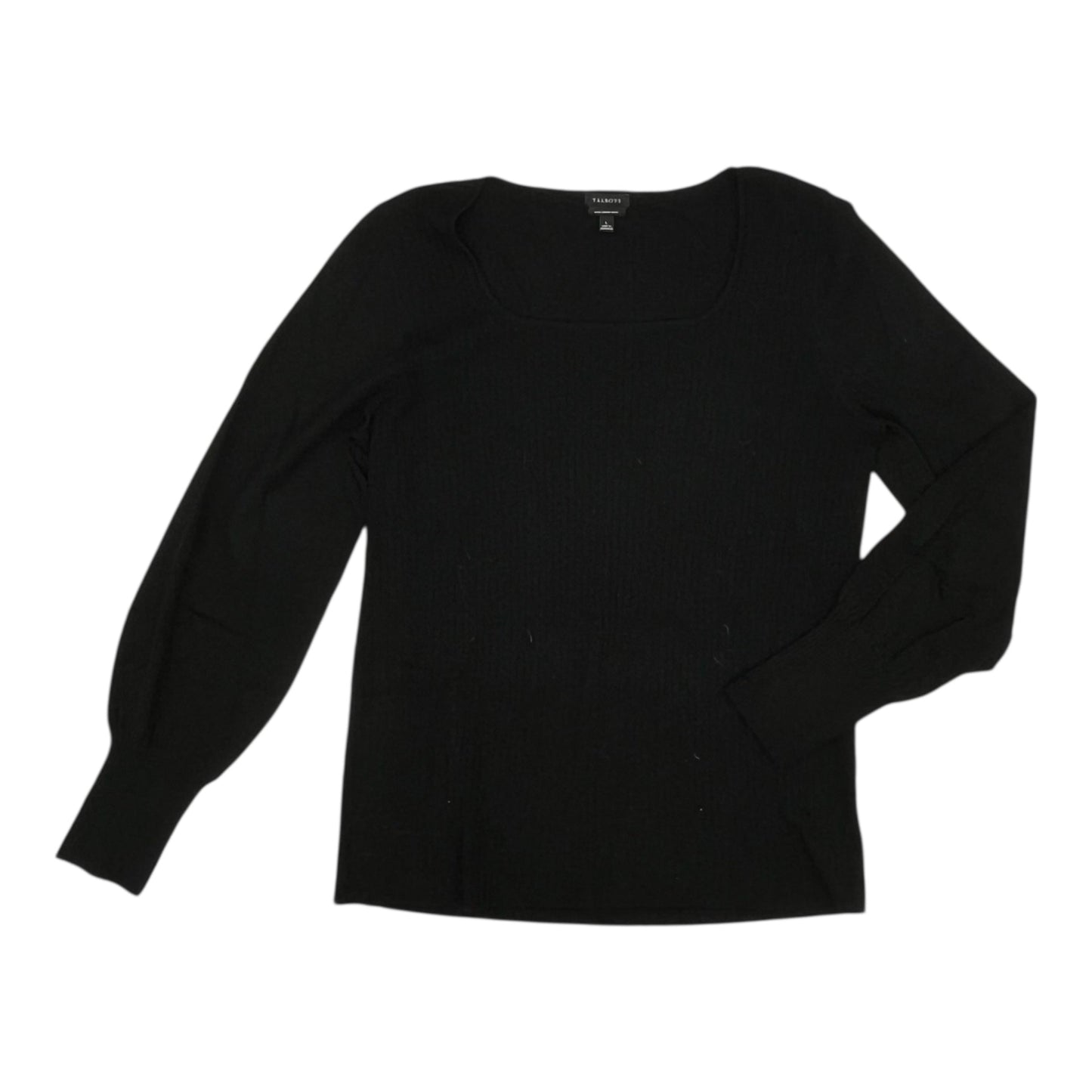 Sweater By Talbots In Black, Size:L