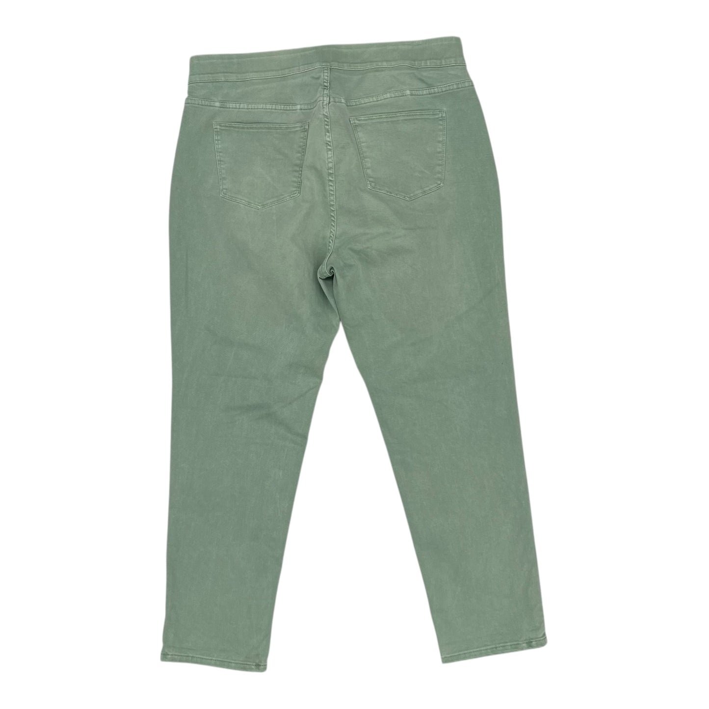 Jeans Jeggings By Soft Surroundings In Green Denim, Size:Lp