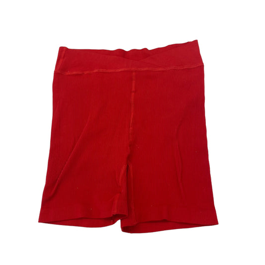 RED ATHLETIC SHORTS by FREE PEOPLE Size:S