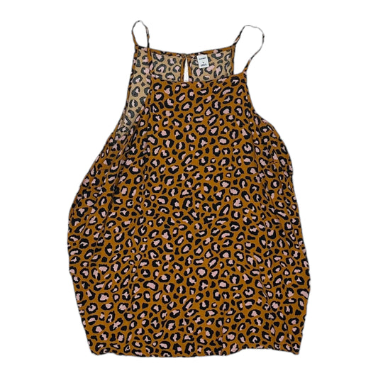 ANIMAL PRINT TOP SLEEVELESS by OLD NAVY Size:M