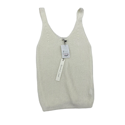 CREAM VEST SWEATER by MUSTARD SEED Size:M