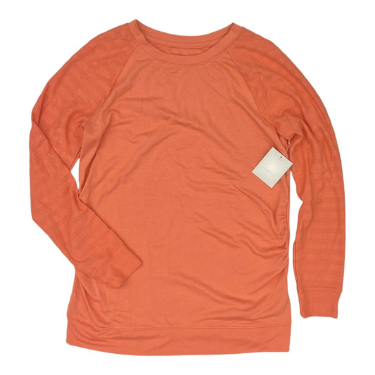 Mat Top Ls By A Glow In Orange, Size:M