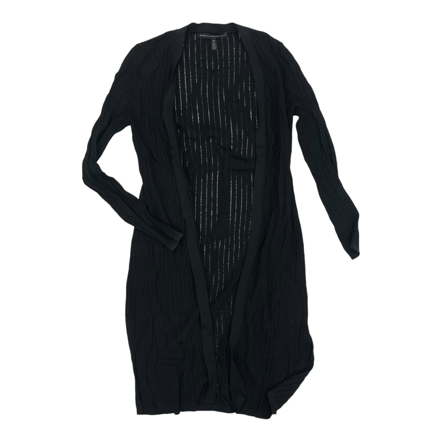 Cardigan By White House Black Market In Black, Size:Xs