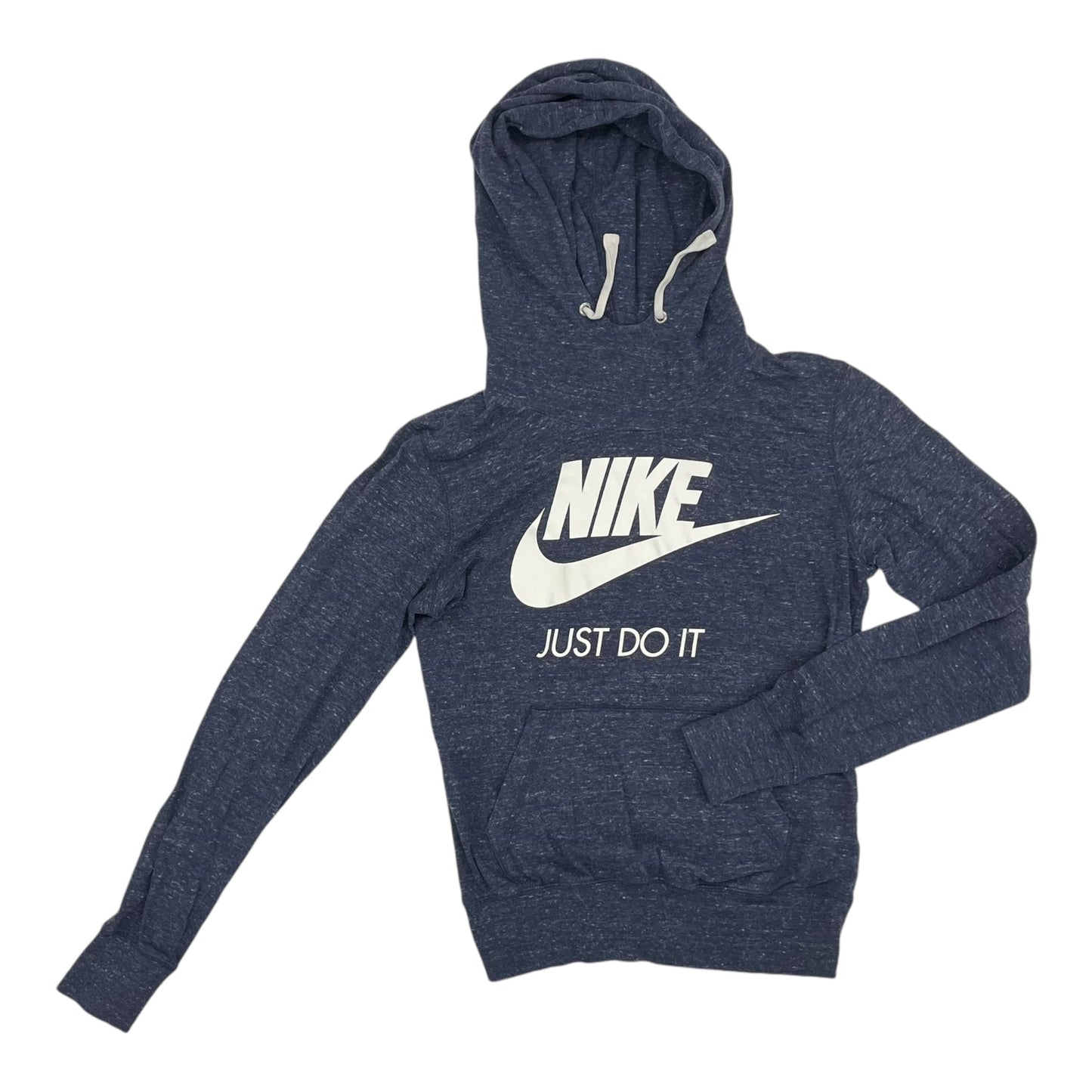 Athletic Top Ls Hoodie By Nike Apparel In Blue, Size:S