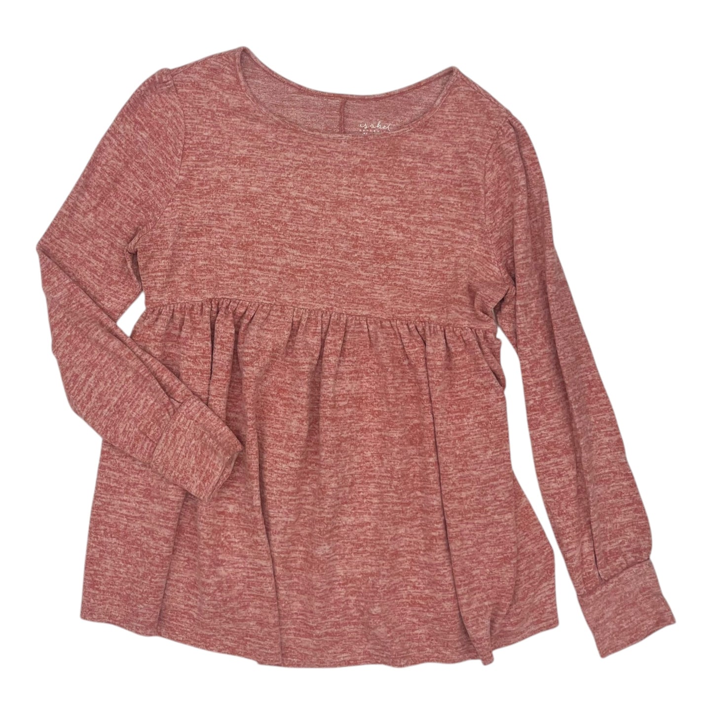 Mat Top Ls By Isabel Maternity In Pink, Size:L