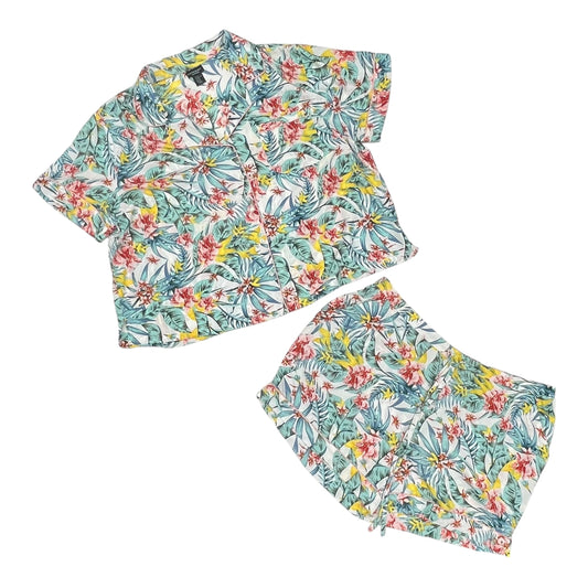 Pajamas 2Pc By Cynthia Rowley In Floral Print, Size:2X