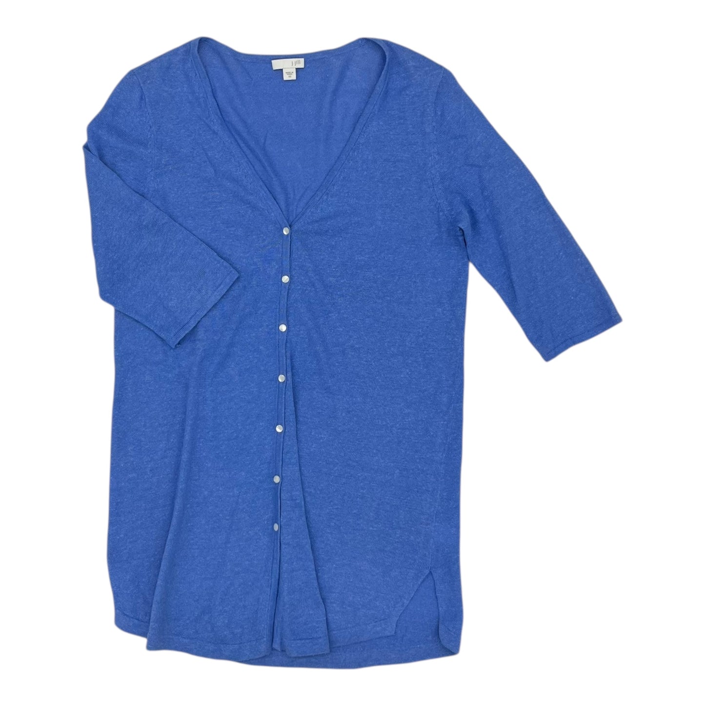 Cardigan By J. Jill In Blue, Size:Xs