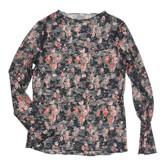 Top Ls By Cme In Floral Print, Size:L