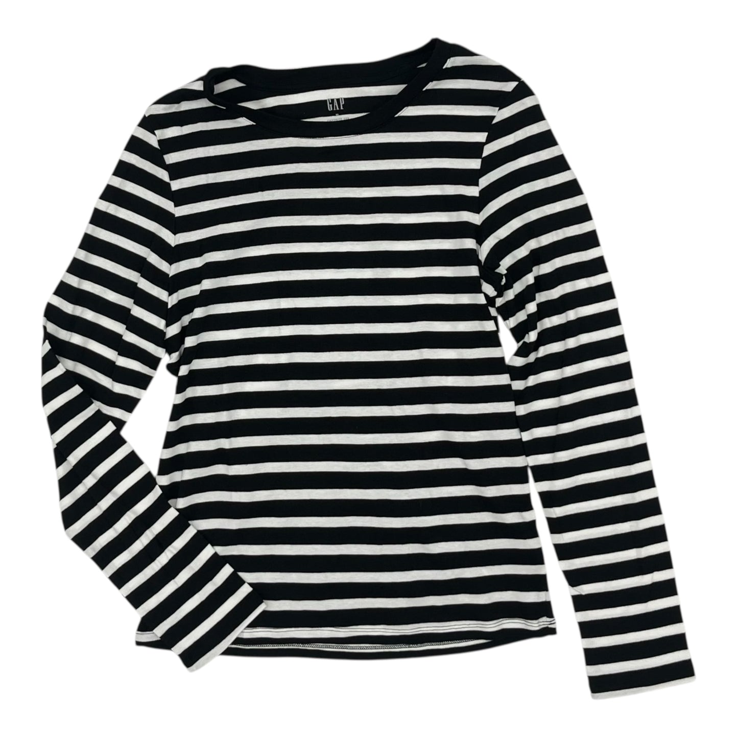 Top Ls Basic By Gap In Black & White, Size:Xl