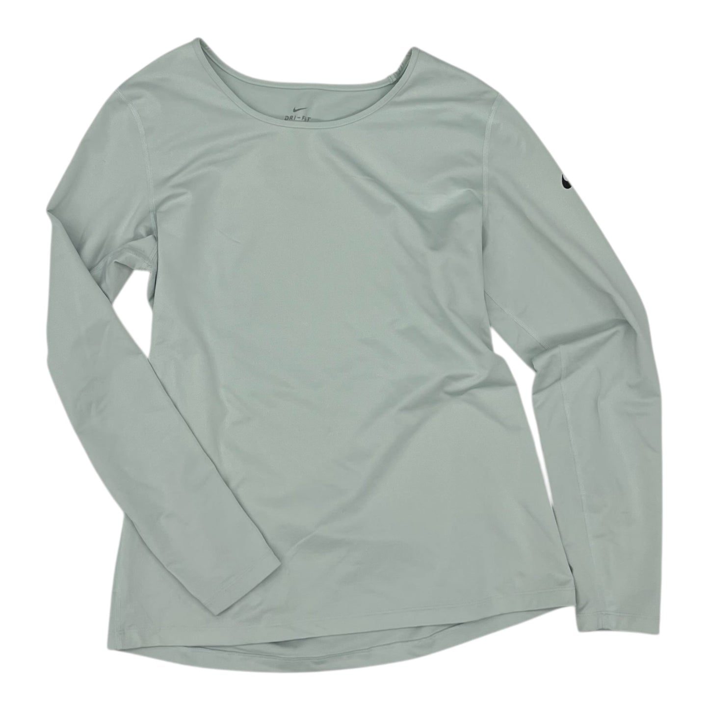 Athletic Top Ls Collar By Nike In Blue, Size:Xl