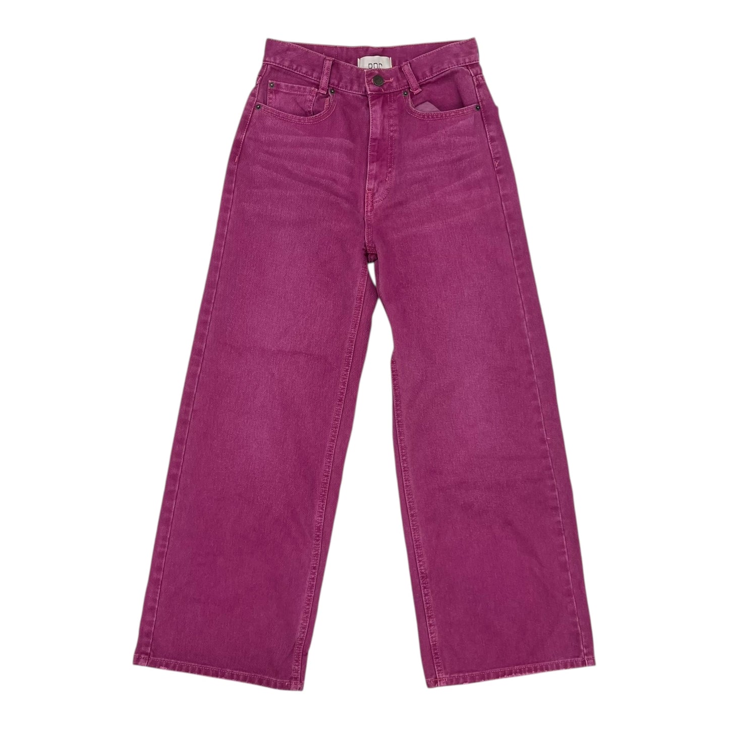 Jeans Wide Leg By Bdg In Purple Denim, Size:2
