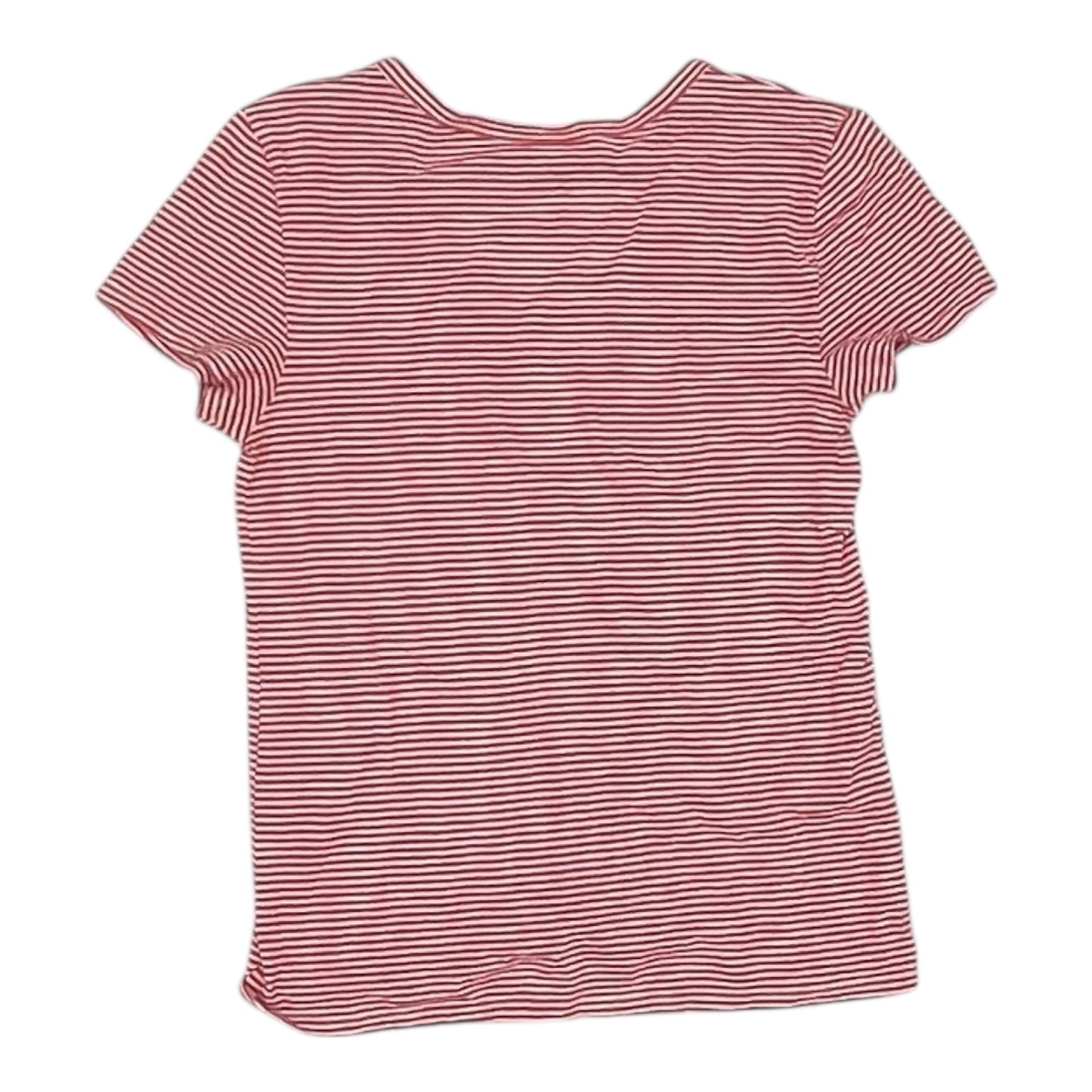 Top Ss By Loft In Red & White, Size:Xs