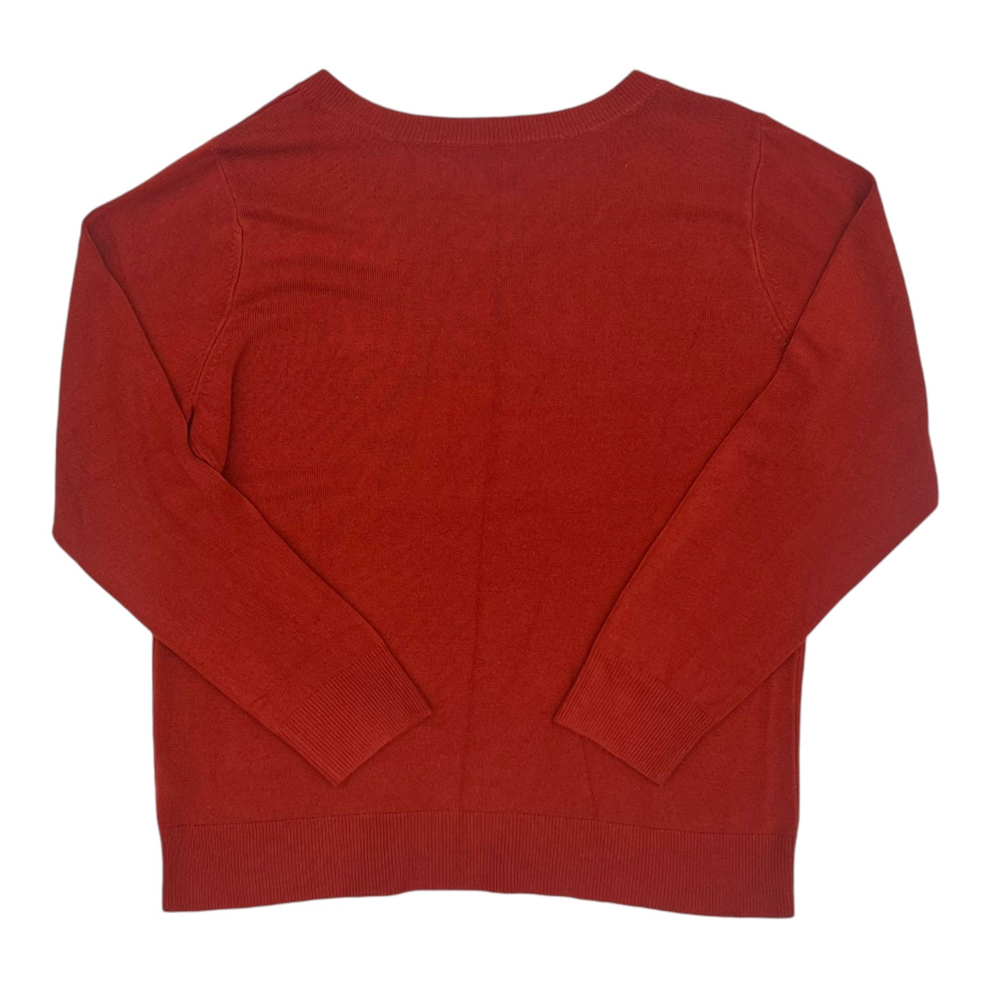 Sweater By Croft And Barrow In Red, Size:Xl