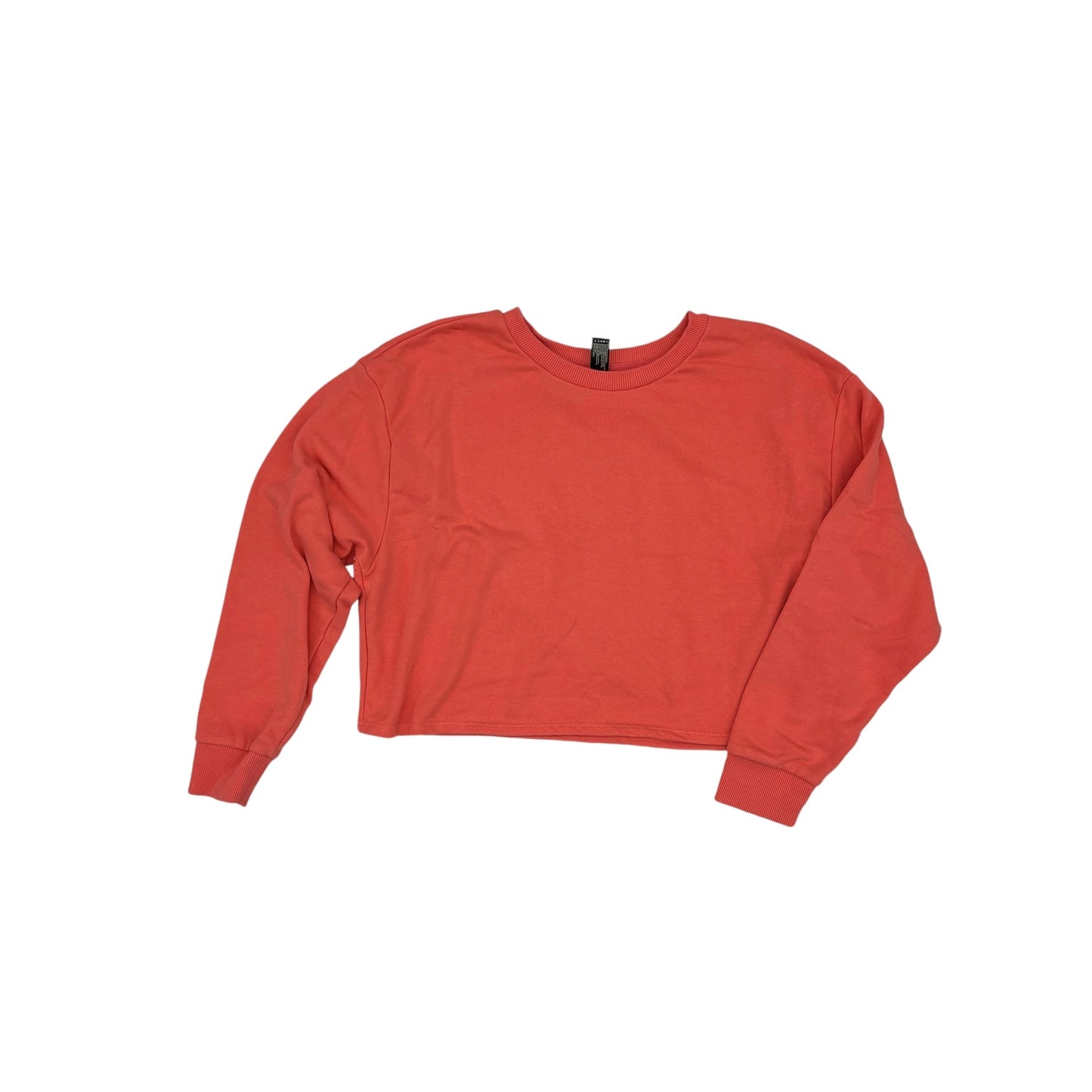 SWEATSHIRT CREWNECK by VELOCITY In ORANGE, Size: L