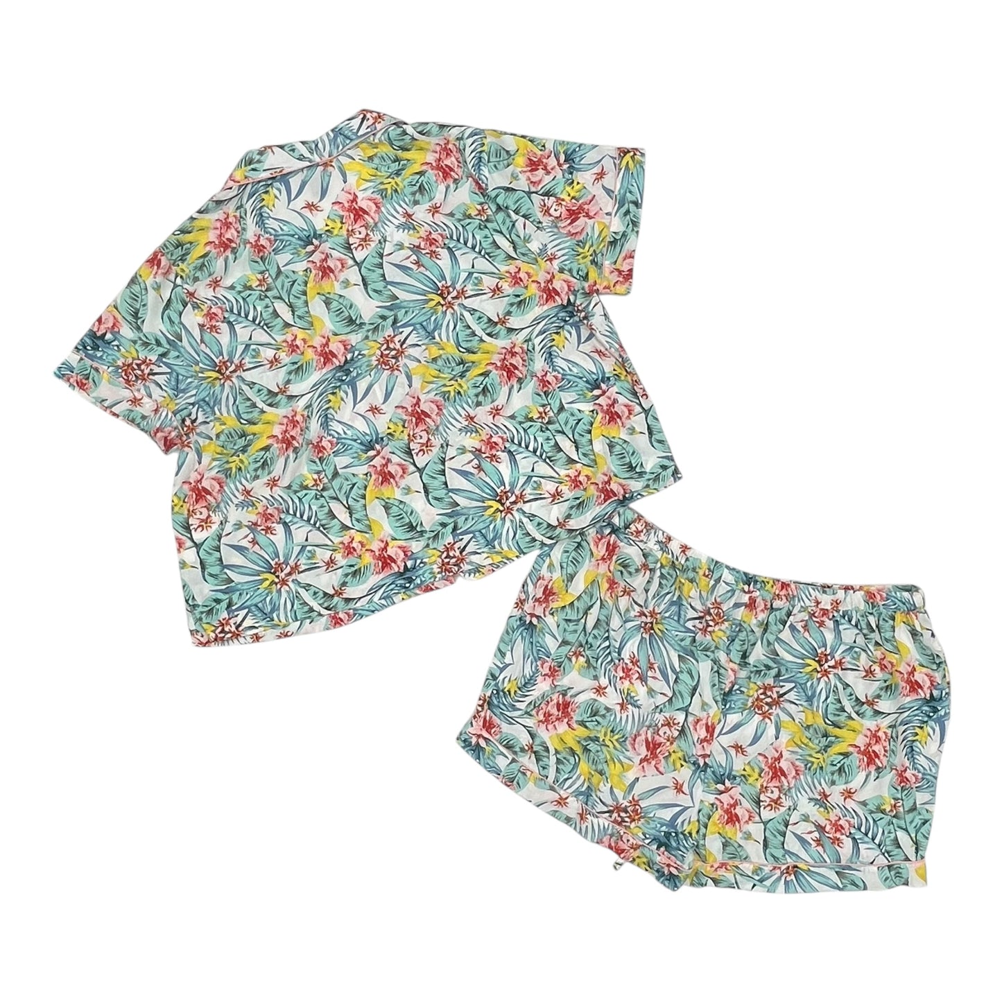 Pajamas 2Pc By Cynthia Rowley In Floral Print, Size:2X