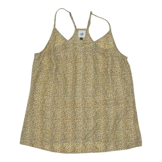 Blouse Sleeveless By Cabi In Yellow, Size:S