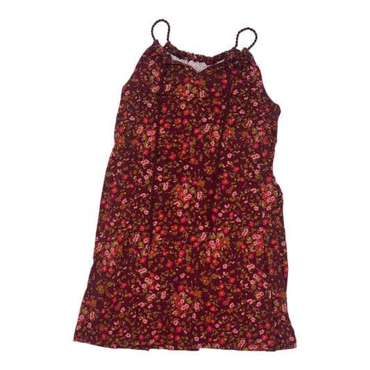 Dress Casual Short By Time And Tru In Red, Size:Xxl