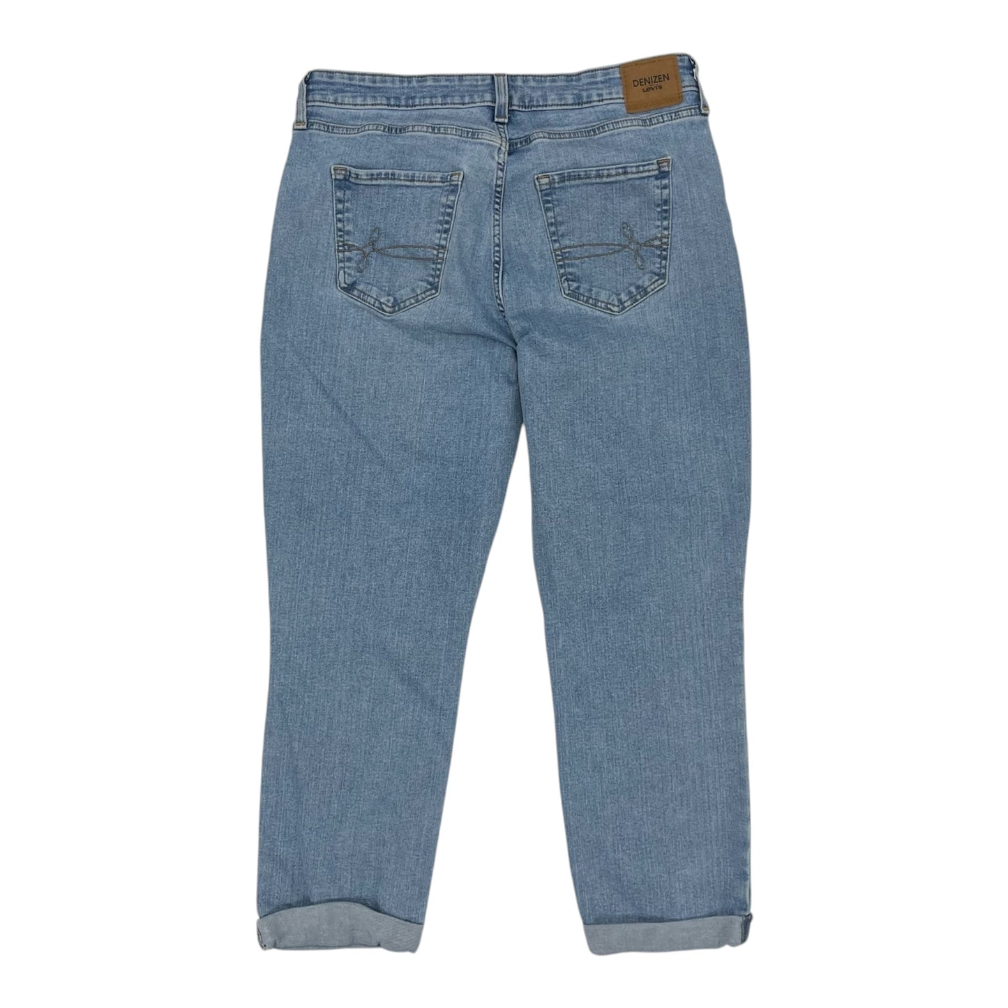 Jeans Boyfriend By Levis In Blue Denim, Size:12