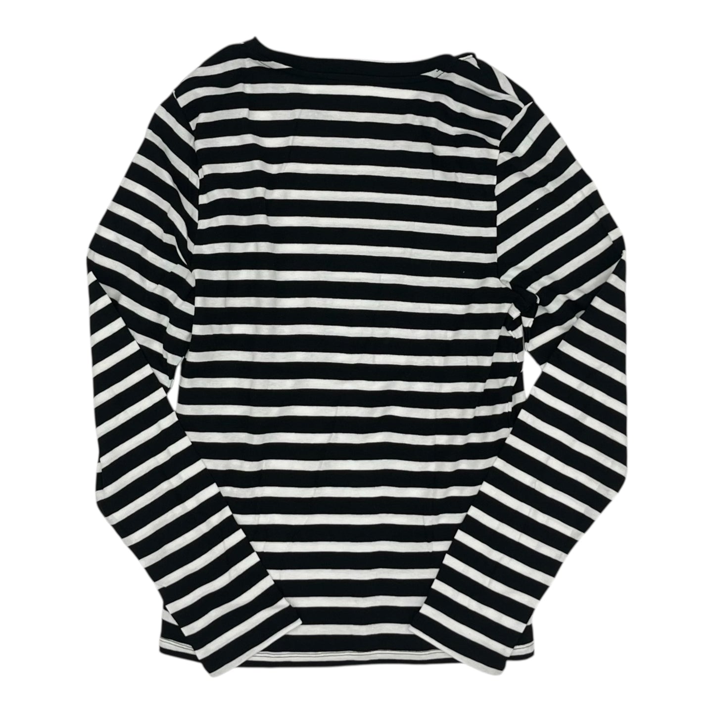 Top Ls Basic By Gap In Black & White, Size:Xl