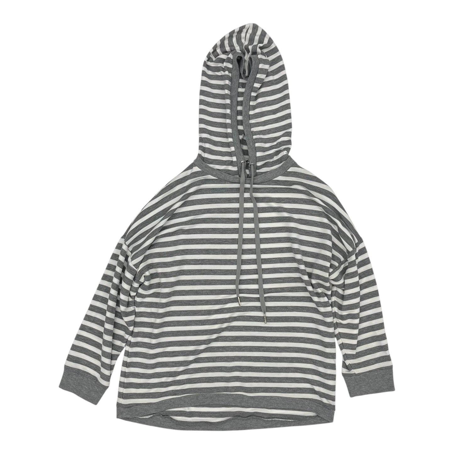 Top Ls By Keren Hart In Grey & White, Size:L