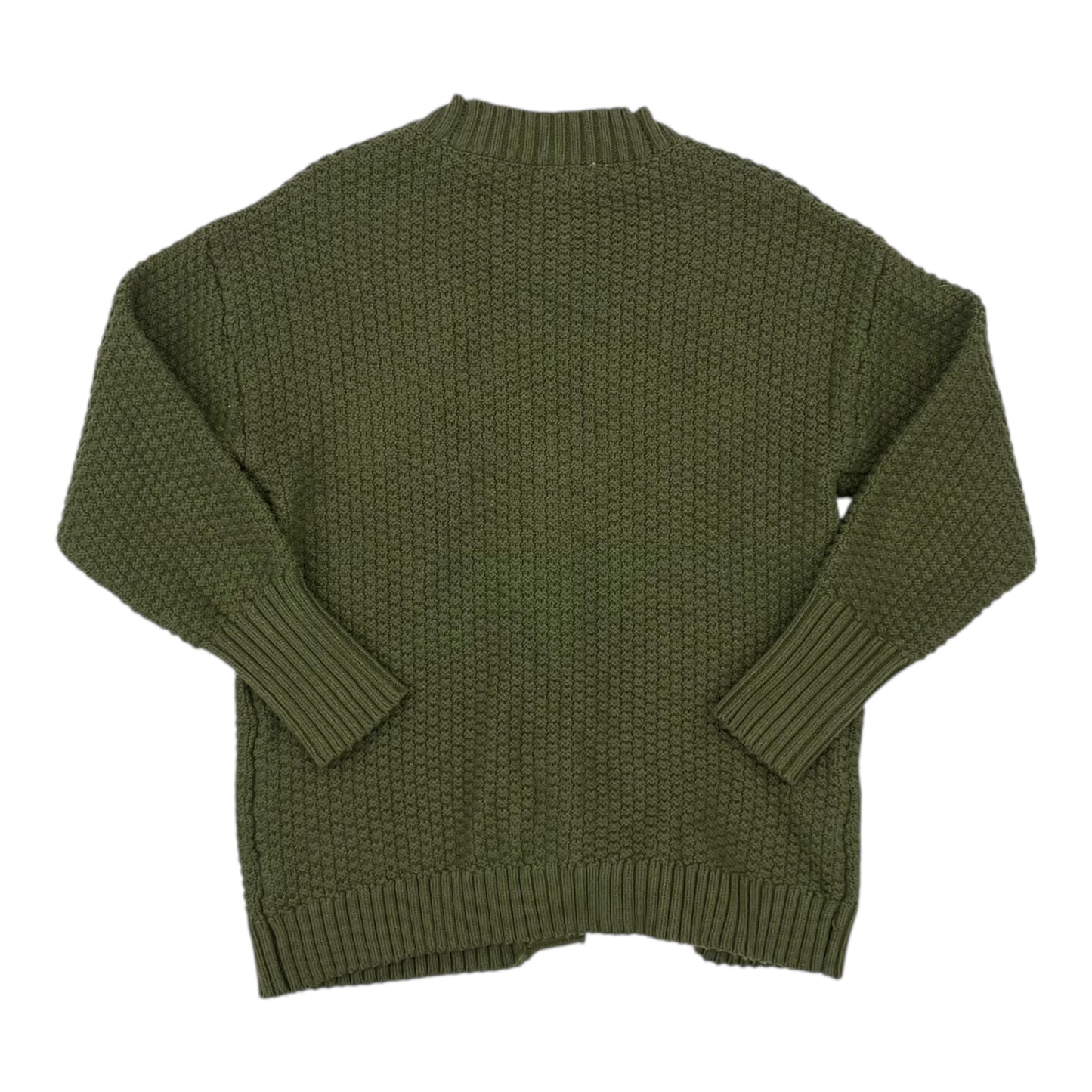 Sweater Cardigan By Falls Creek In Green, Size:S