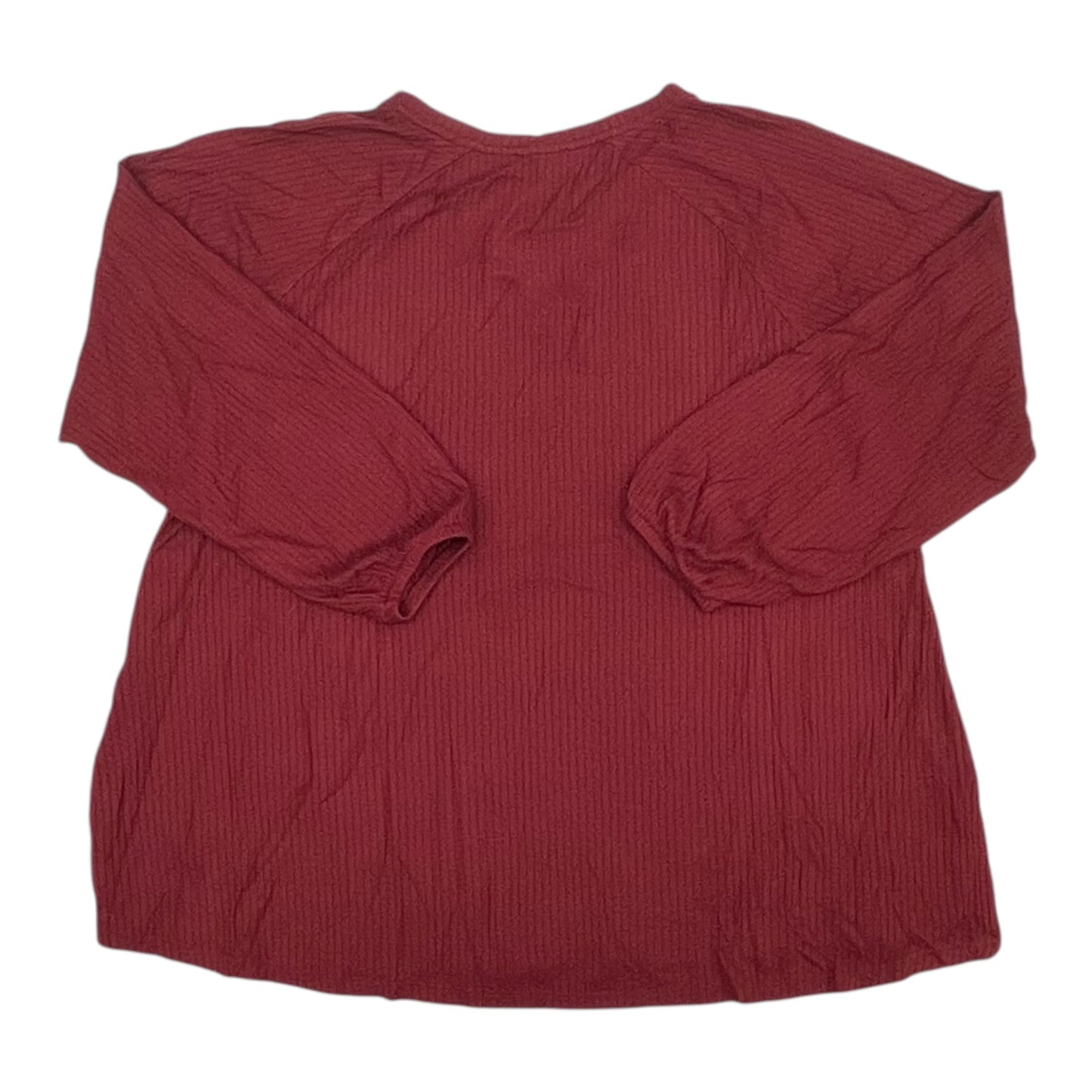 Top Ls By Lane Bryant In Red, Size:2X