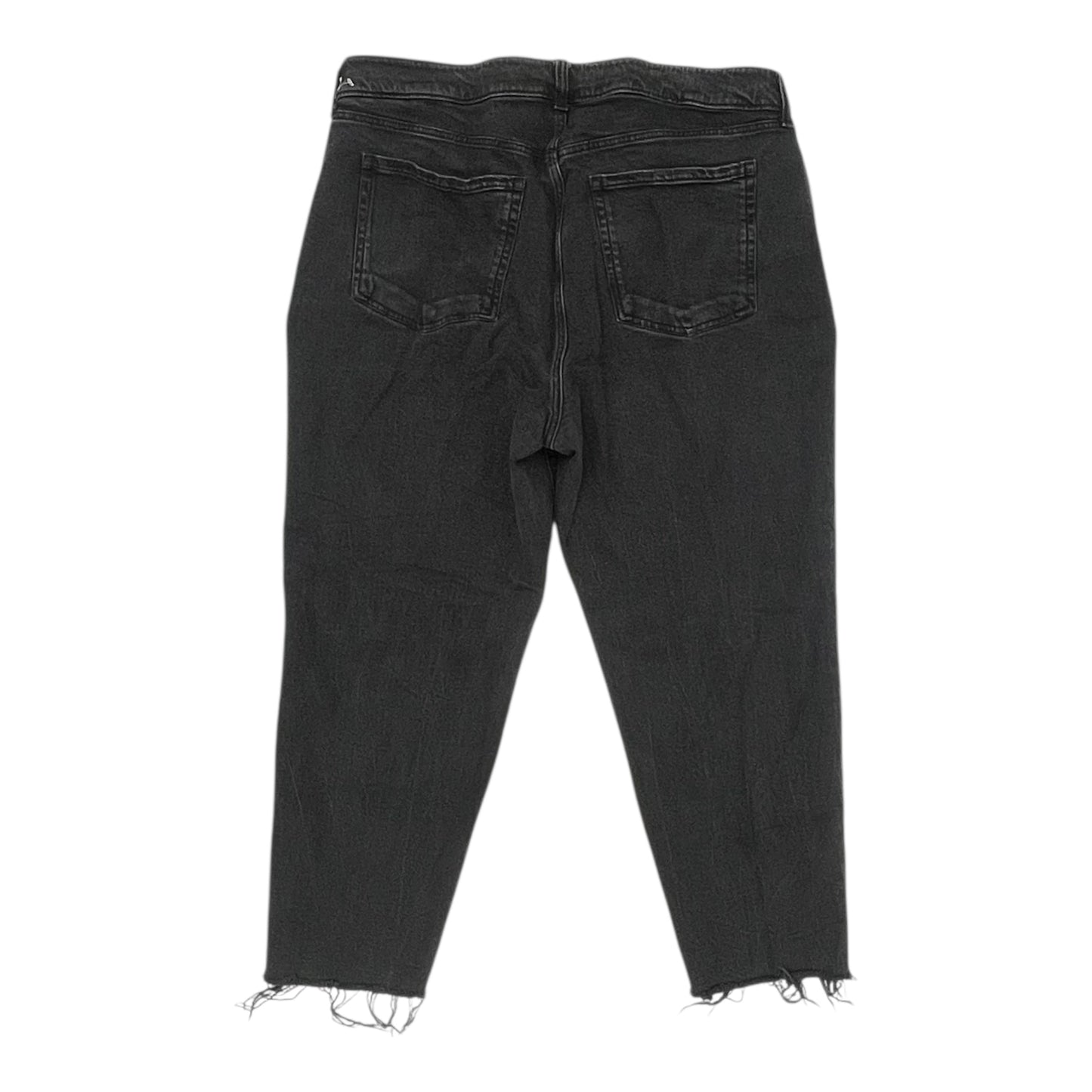 Jeans Straight By Old Navy In Black Denim, Size:20