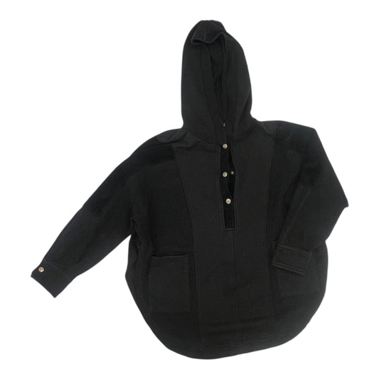 Sweatshirt Hoodie By Clothes Mentor In Black, Size:M