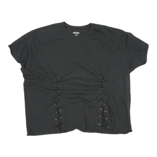 Top Ss By Torrid In Grey, Size:2X