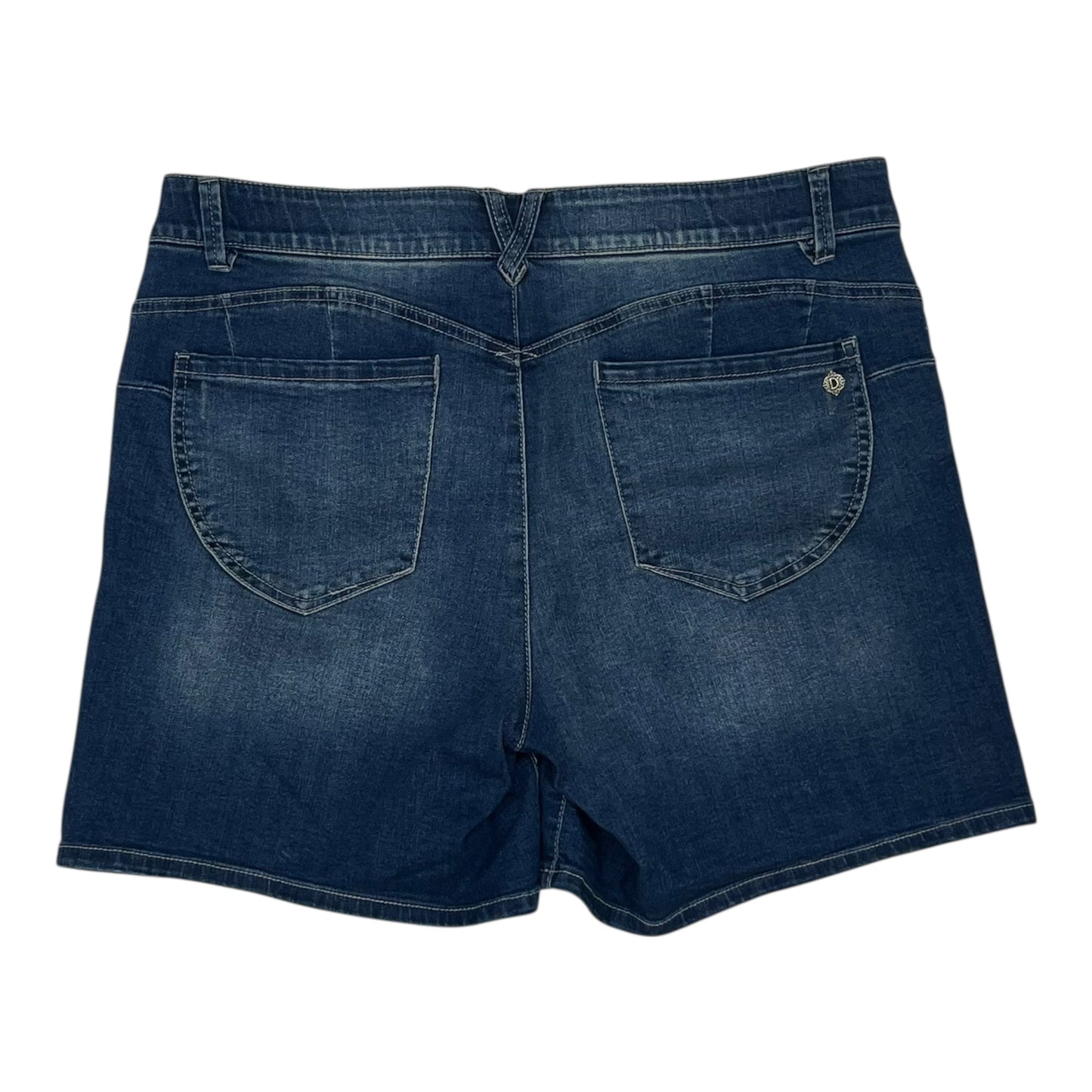 Shorts By Democracy In Blue Denim, Size:16