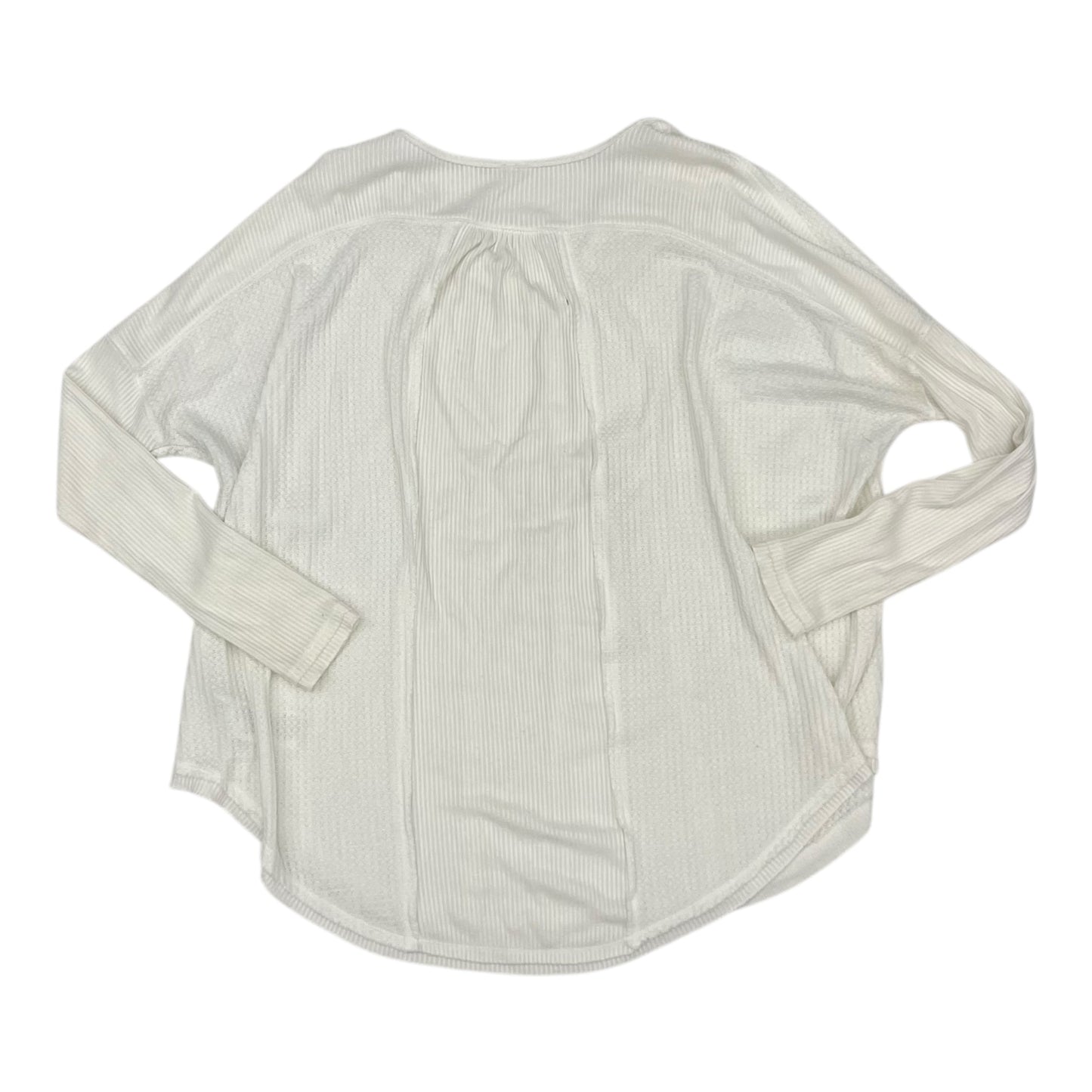 Blouse Ls By Free People In White, Size:M