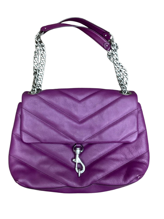 Handbag Designer By Rebecca Minkoff In Purple, Size:Large