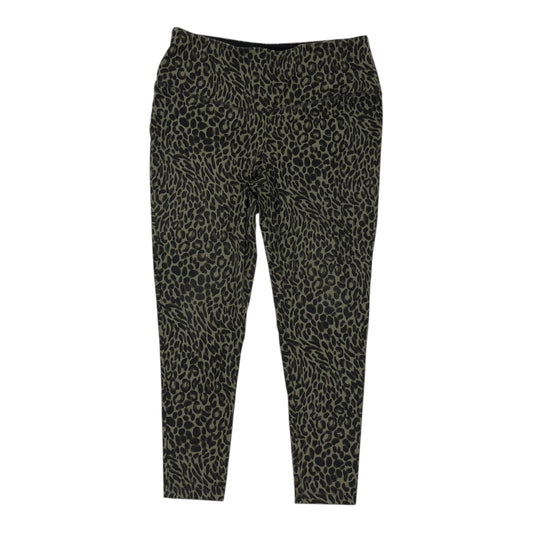 Pants Leggings By Chicos In Leopard Print, Size:L