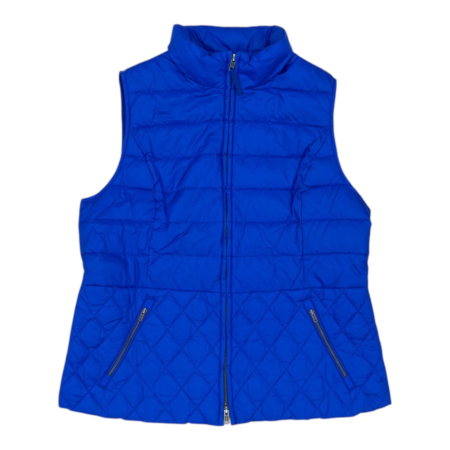 Vest Puffer & Quilted By Talbots In Blue, Size:22Womens