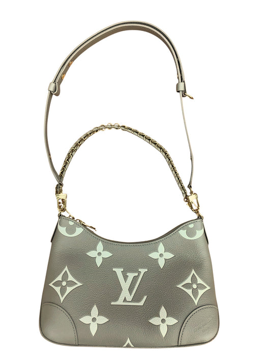 Handbag Luxury Designer By Louis Vuitton In Taupe, Size:Medium