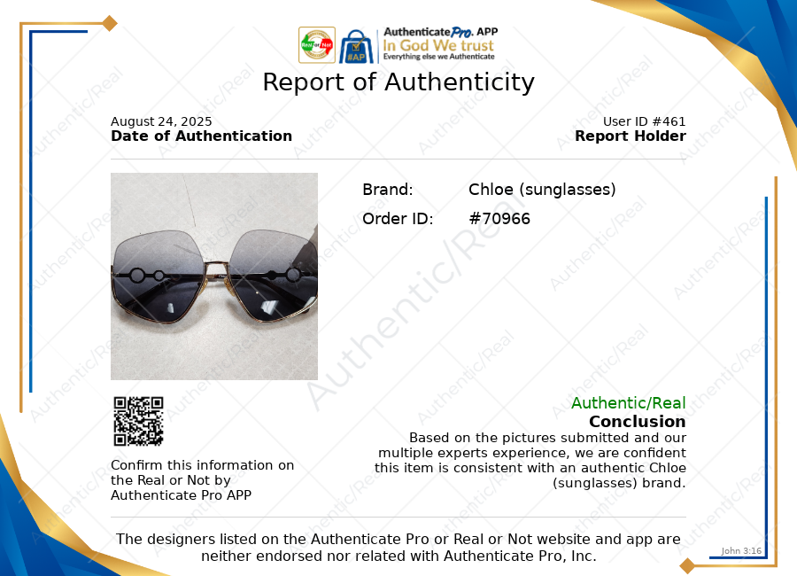 Sunglasses Luxury Designer By Chloe, Size: Large