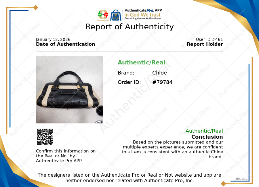 Handbag Luxury Designer By Chloe, Size: Small